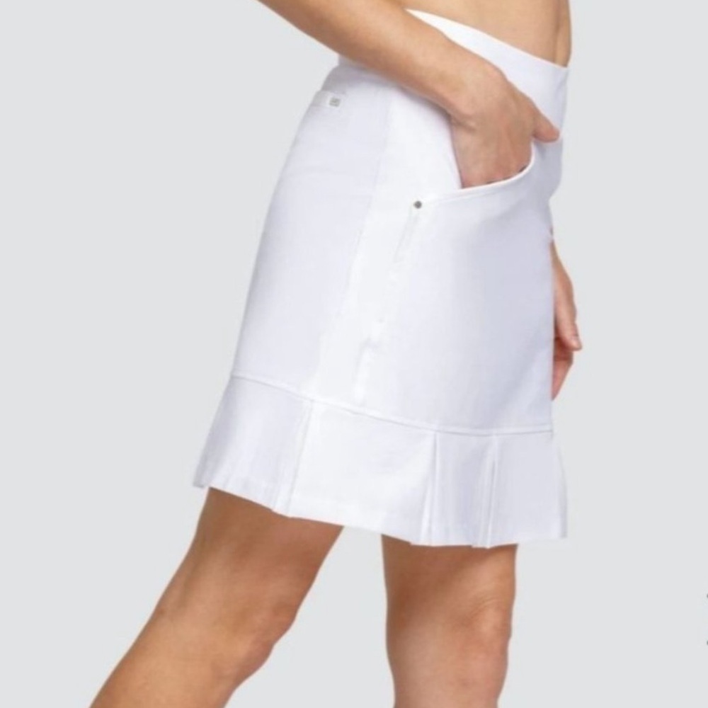 Tail Activewear Jocelyn 19" Skort In Chalk White Size 10